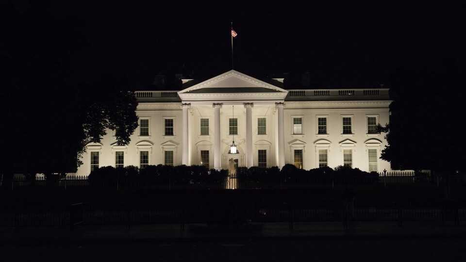 La Maison-Blanche à Washington. 