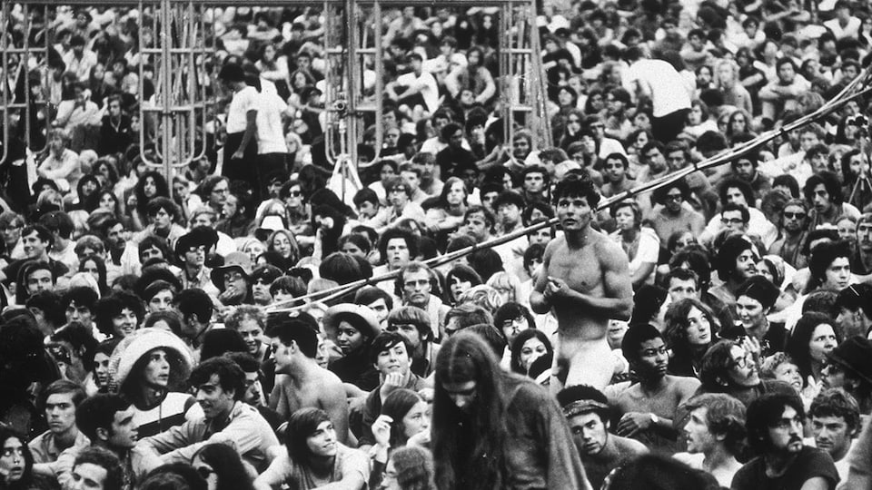 Le festival Woodstock en 1969