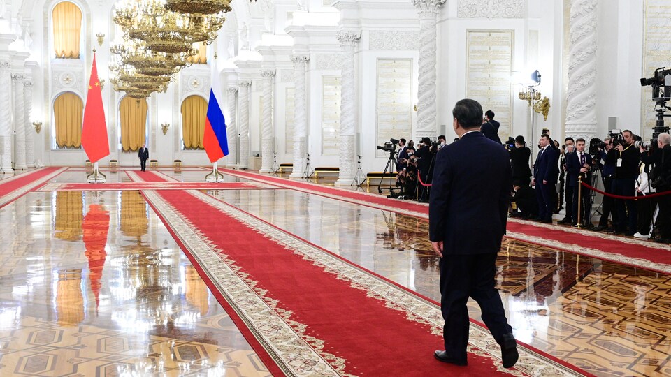 Le président chinois Xi Jinping a rencontré le président russe Vladimir Poutine le mardi 21 mars 2023 à Moscou. 