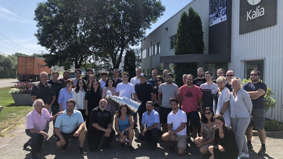 SaintNarcissedeBeaurivage accueille Yanni Gourde et la coupe Stanley