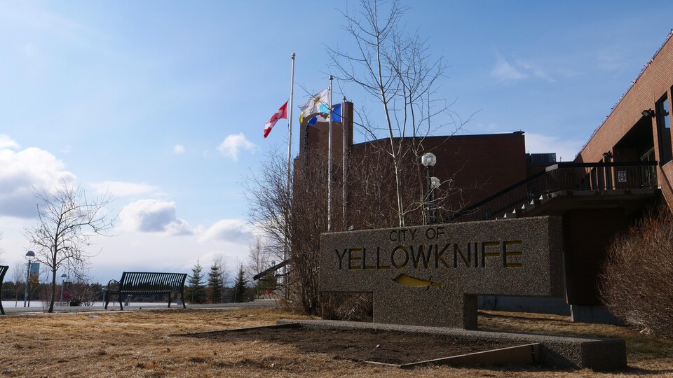 La mairie de Yellowknife.
