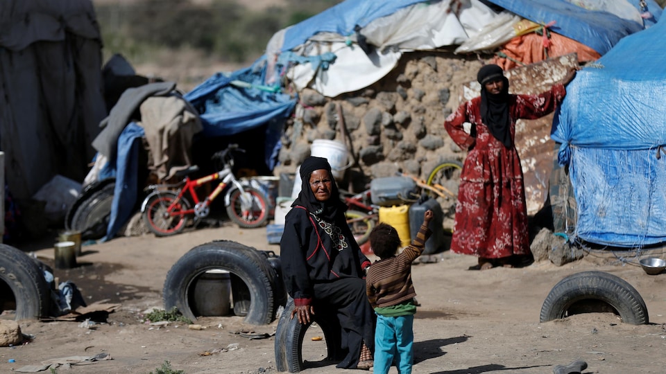 Des déplacés au sein du Yémen