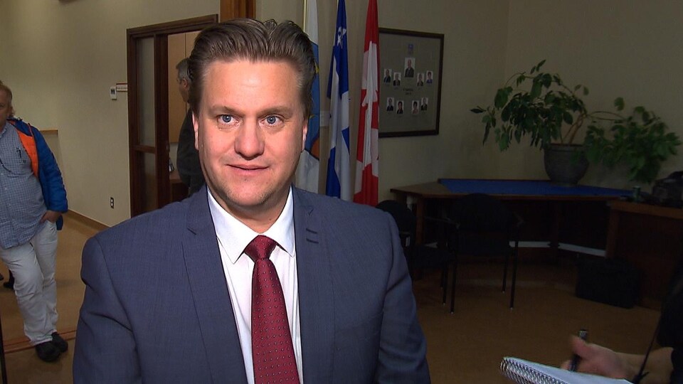 Yves Montigny est le maire de Baie-Comeau