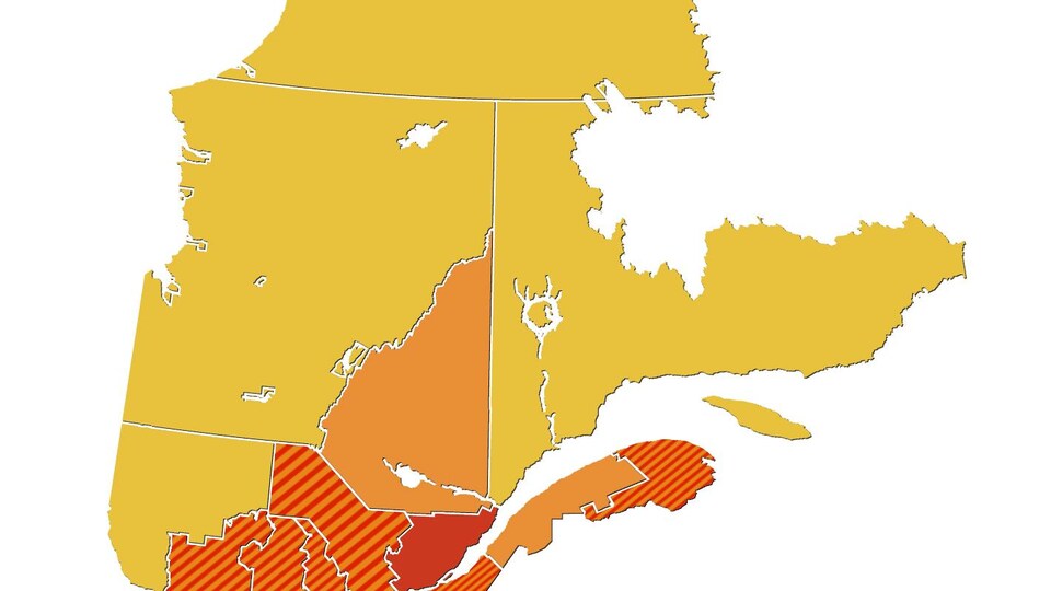 Covid 19 Comment Certaines Regions Ont Elles Reussi A Rester En Zone Jaune Coronavirus Radio Canada Ca
