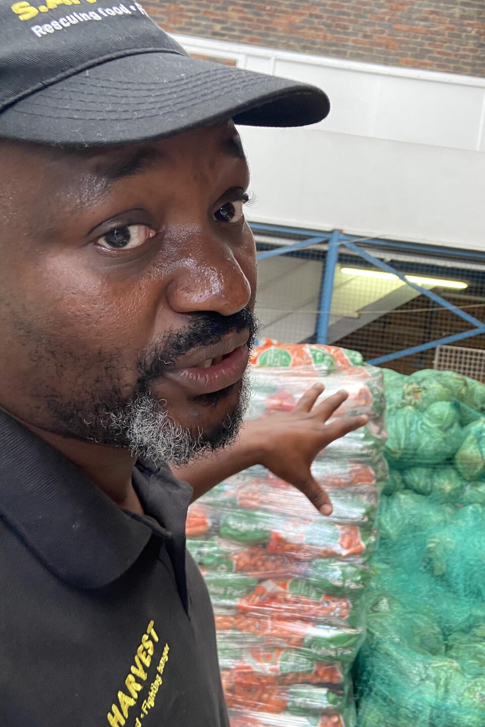 VIctor Mpofu, responsable des opérationns S.A. Harvest. Johannesbourg. Mars 2023