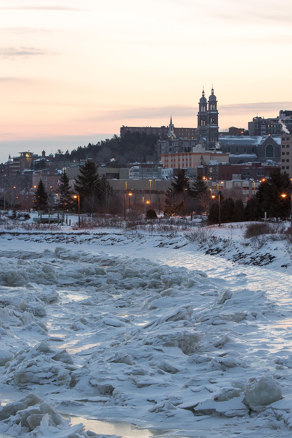L'arrondissement de Chicoutimi.