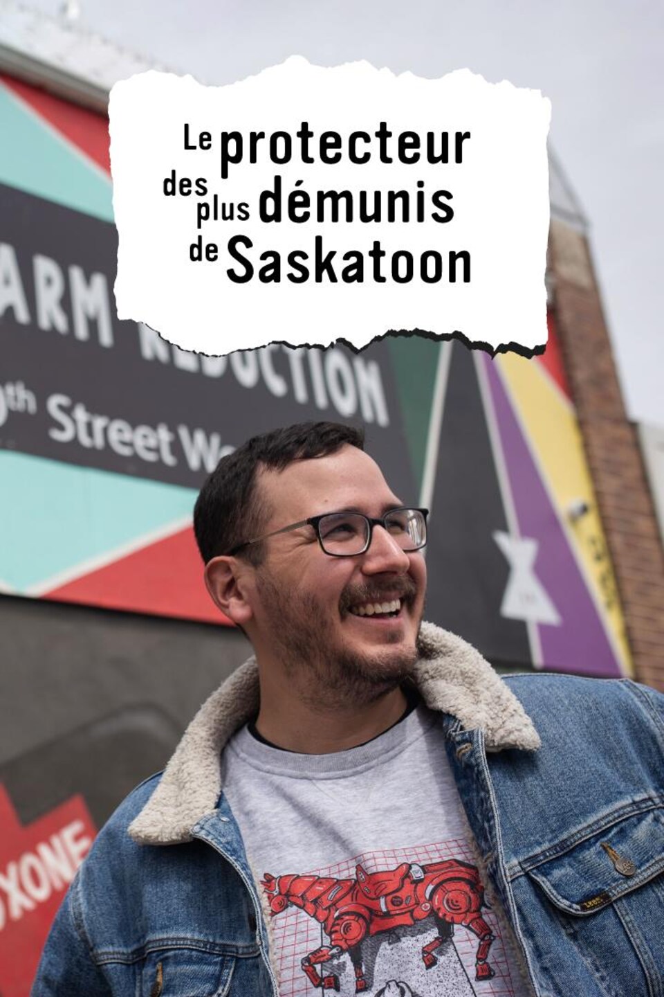 Jason Mercredi, le protecteur des plus démunis de Saskatoon.