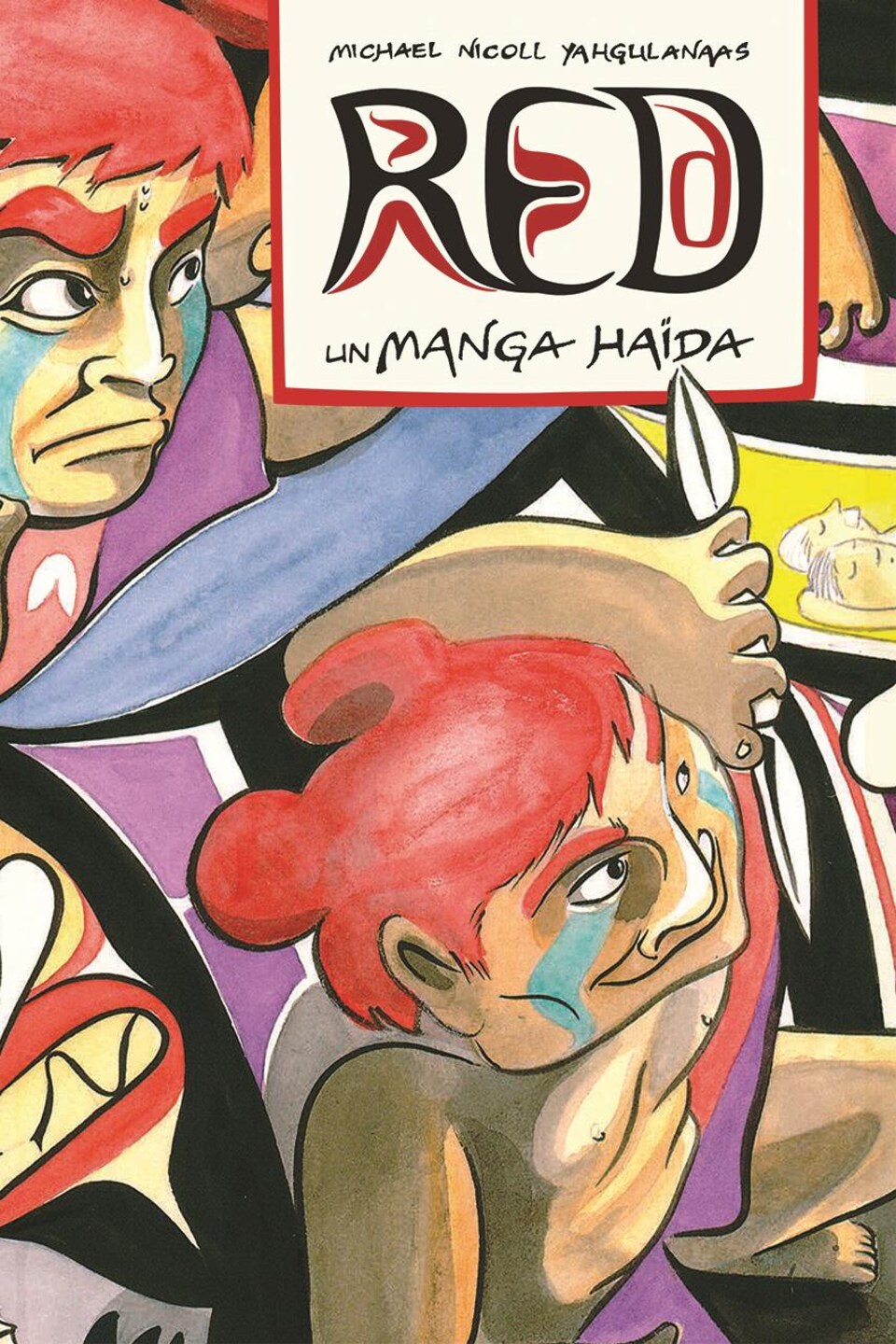 La couverture du manga Haïda RED.