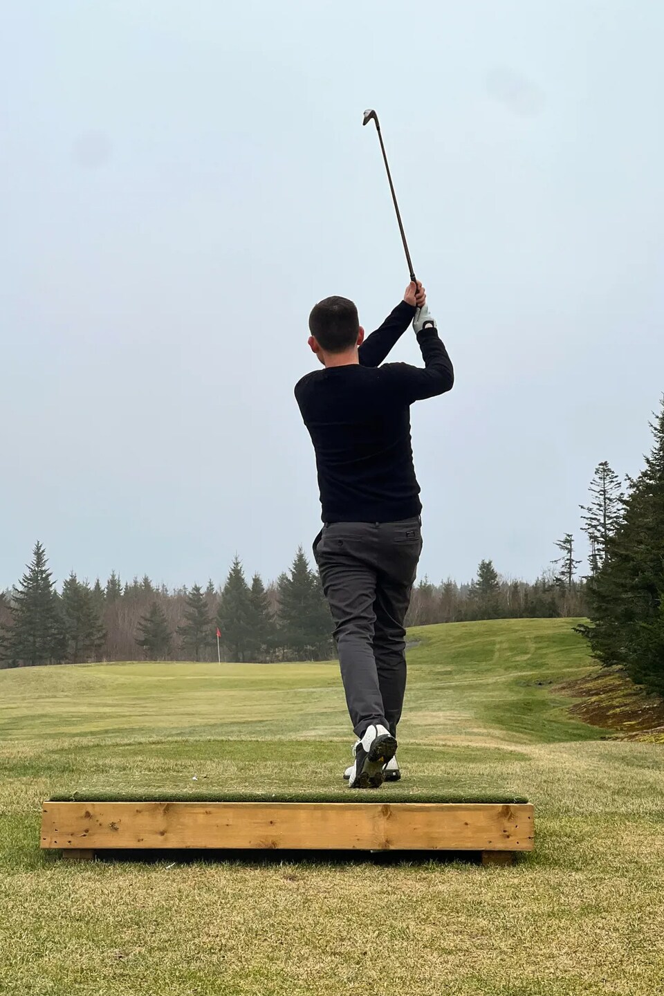 Les conditions de jeu sont exceptionnelles sur les terrains de golf d'Halifax en cette période de l'année.