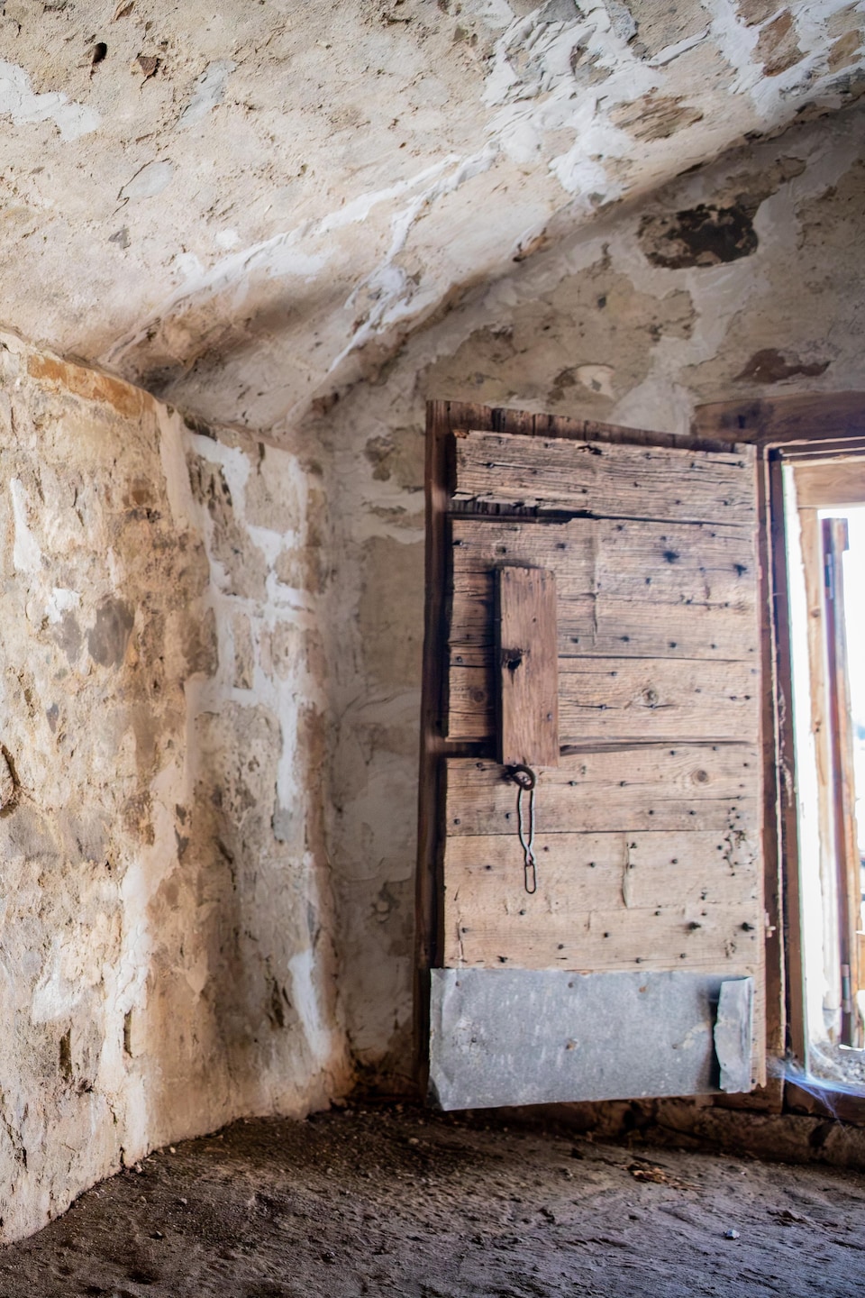 L'intérieur du caveau.