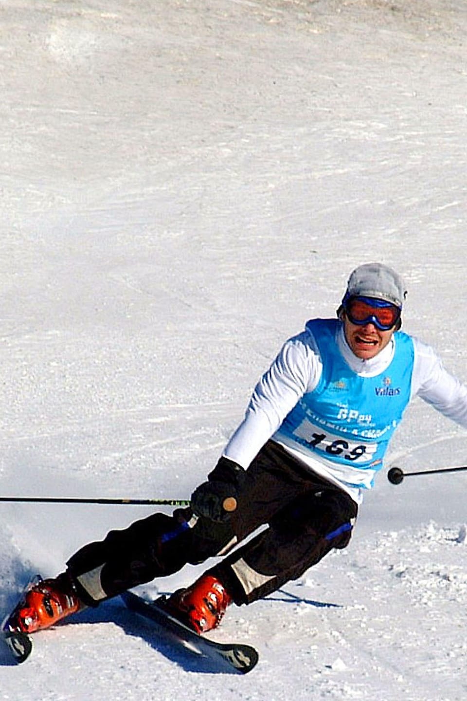 Jacques Villeneuve en ski.