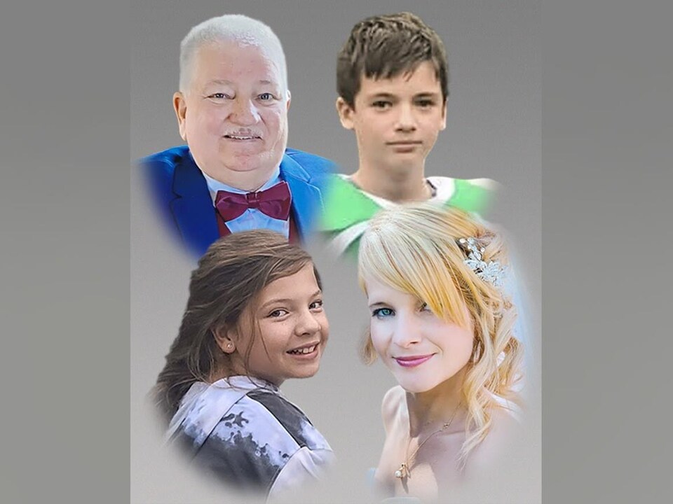 Montage photo des victimes de l'accident.
