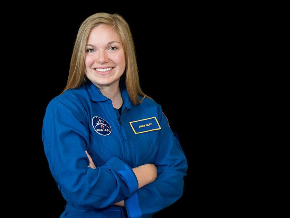 L'astronaute Jennifer Sidey.