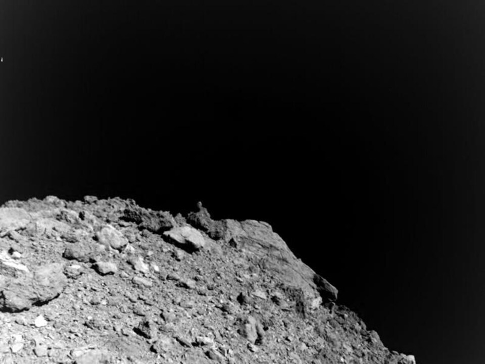 L'astéroïde Ryugu est rugueux à sa surface.