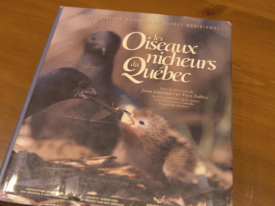 La première édition de l'Atlas des oiseaux nicheurs du Québec méridional.