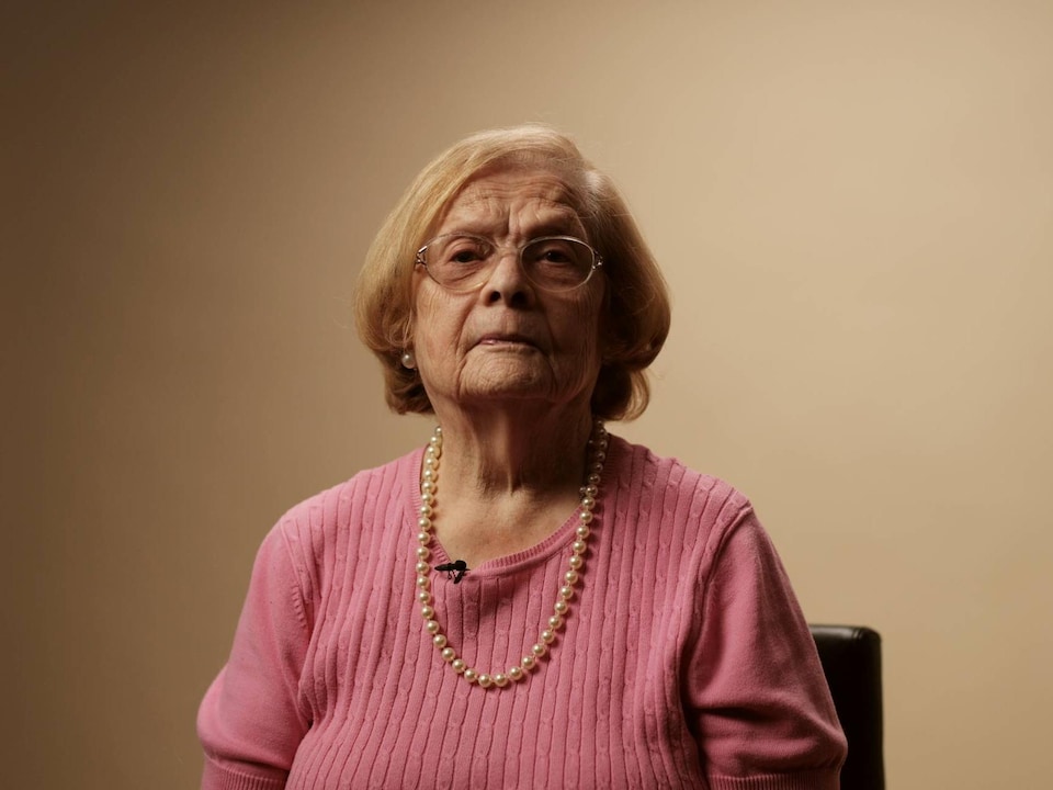 Denise Plourde est locataire sur la rue Pigeon depuis 16 ans. 