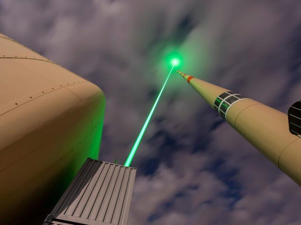 Le laser LLR a été installé au sommet du Säntis.