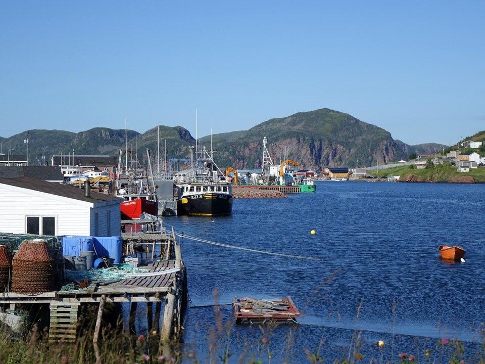 Le port de Harbour Breton.
