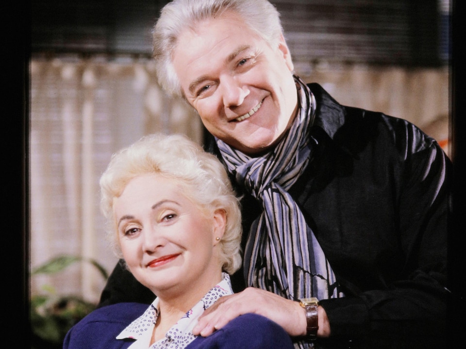 Portrait of Michel Dumont and Louisette Dussault.