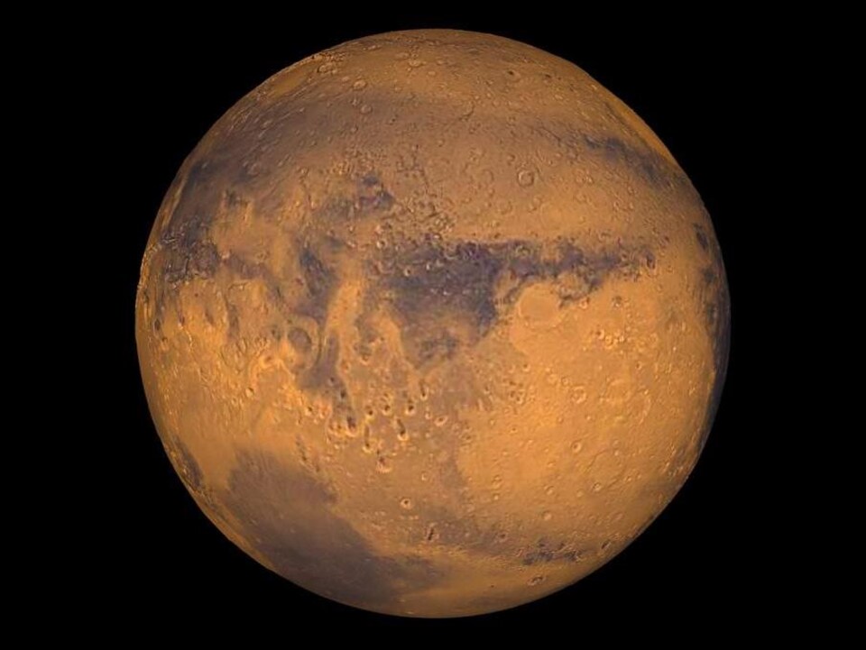 Photo de la planète Mars.