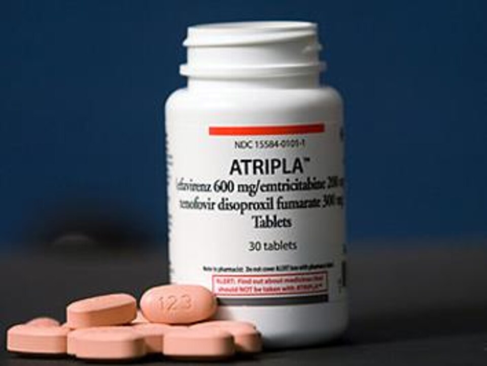 La première trithérapie anti-VIH en un comprimé quotidien, l'ATRIPLA. 