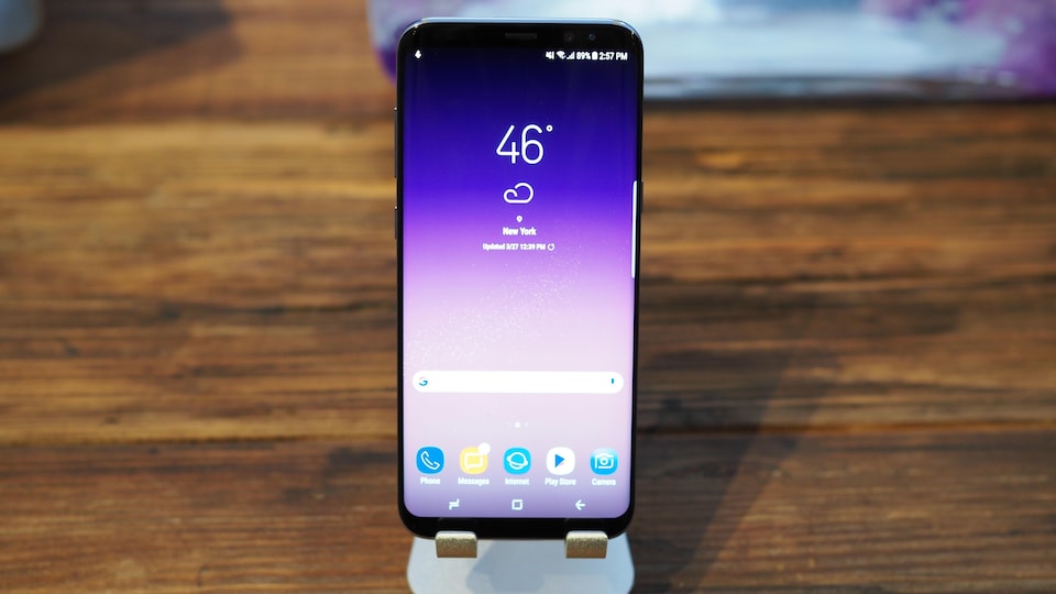 Le téléphone intelligent Samsung Galaxy S8 sera lancé au Canada le 21 avril.  