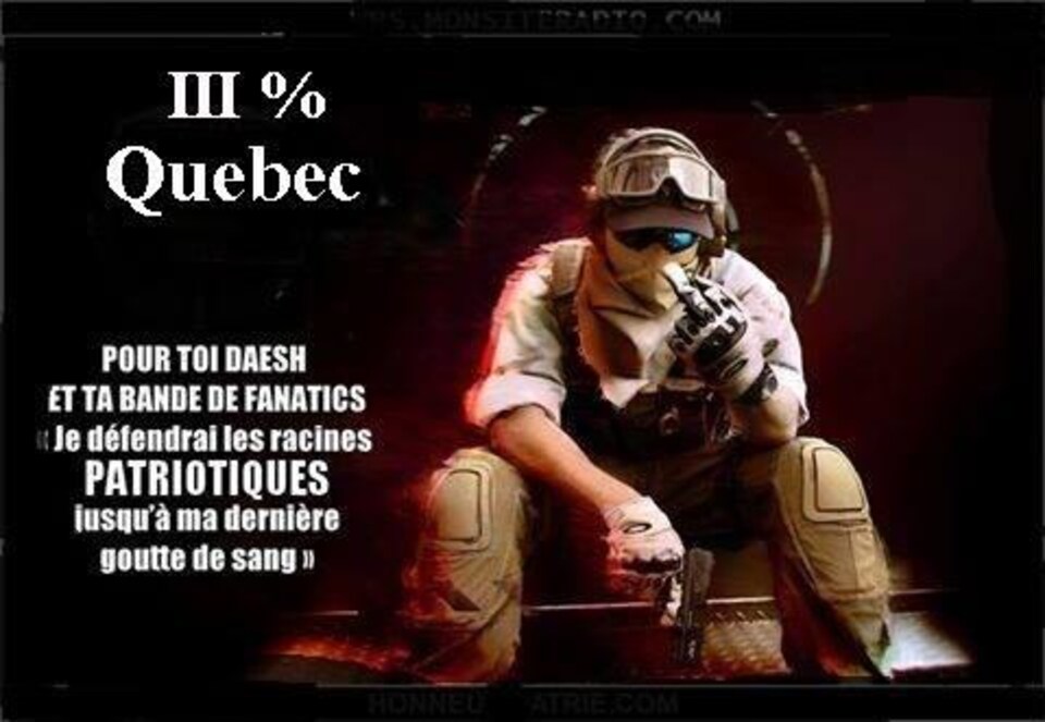 Une publication sur la page des III %