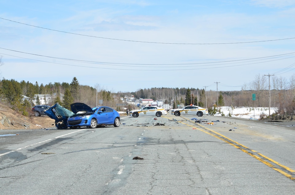 La route 117 rouverte après une collision majeure RadioCanada.ca