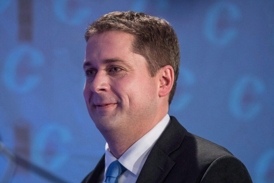 Andrew Scheer, candidat à la direction conservatrice.