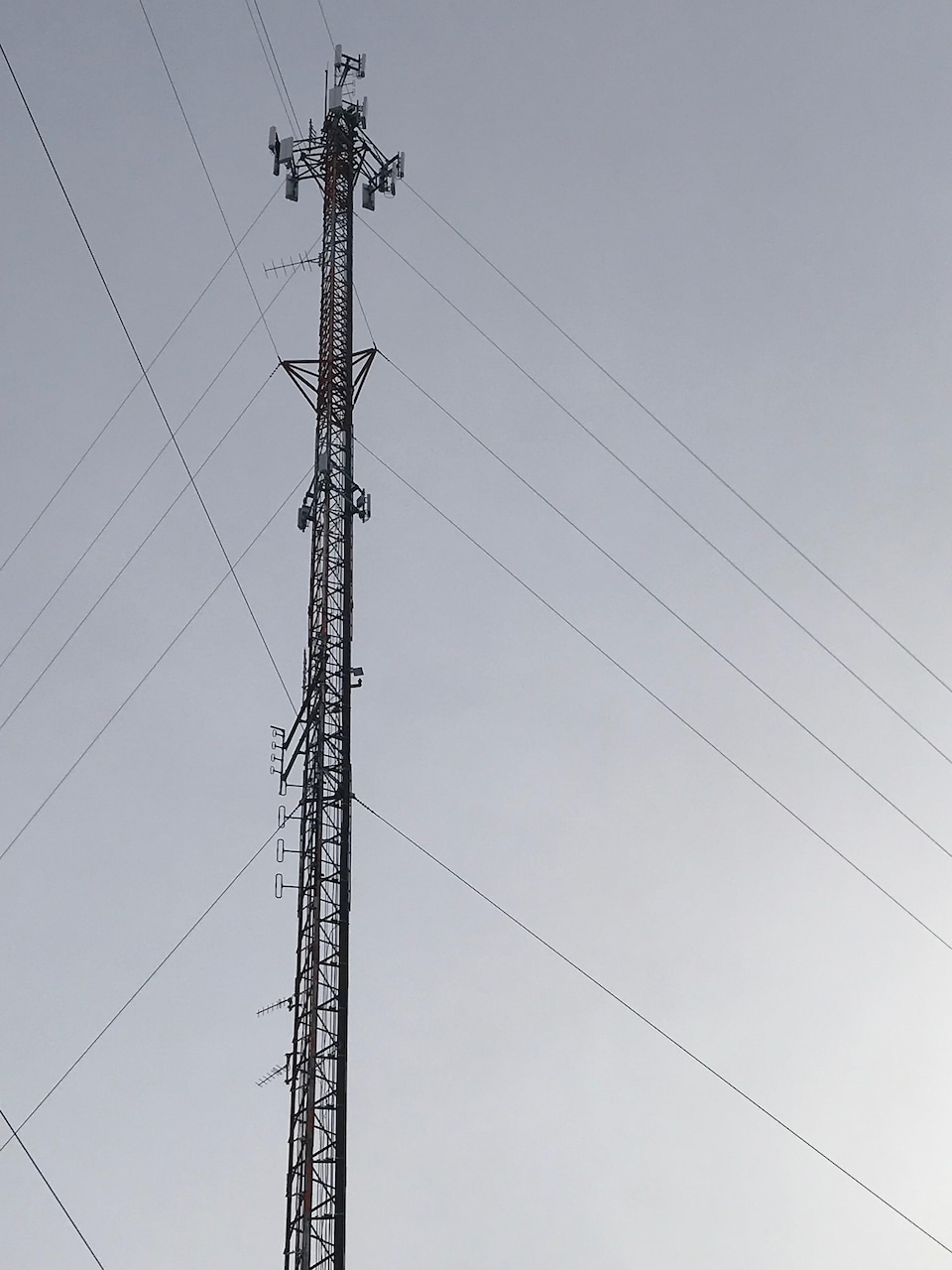 Antenne de transmission du réseau LTE.