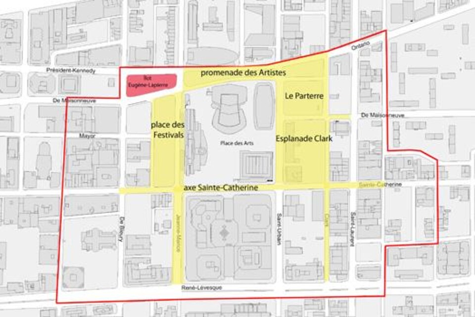 La Ville De Montreal Recupere Le Stationnement En Face De L Ancien Jardin Domtar Radio Canada Ca