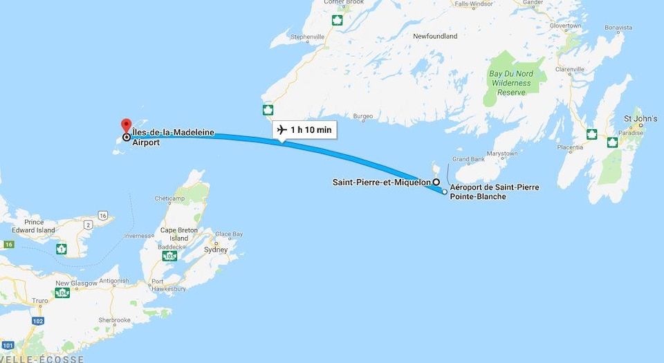 Nouvelle liaison aérienne entre les ÎlesdelaMadeleine et Saint