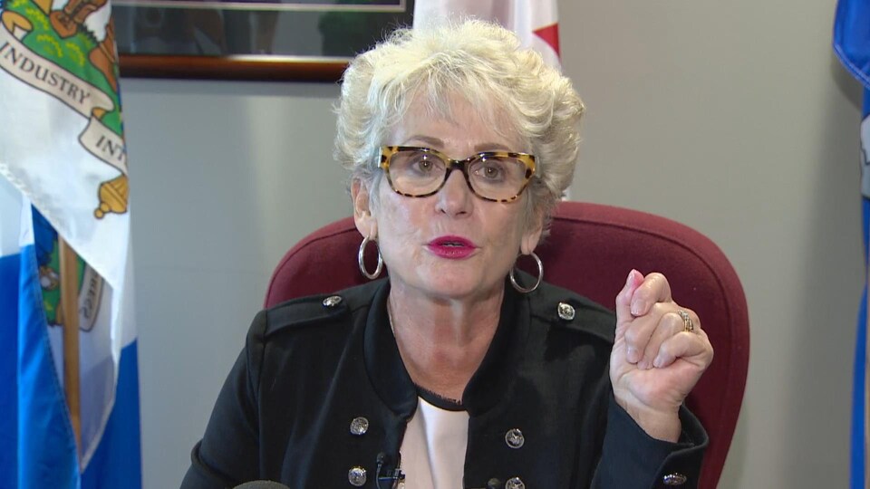 Cathy Palmer, présidente de la Commission de police d'Edmonton