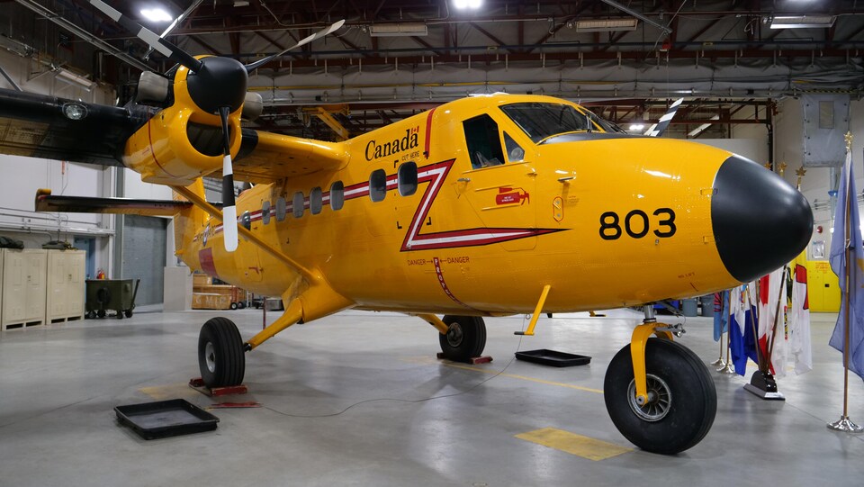 Un avion Twin Otter de l'Aviation royale canadienne. 