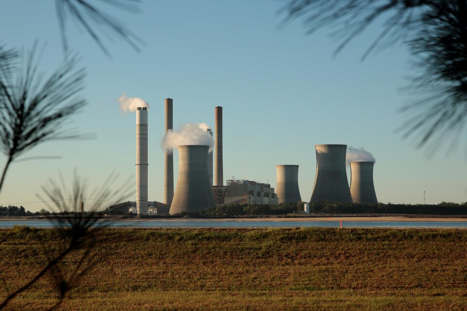 Une centrale électrique au charbon exploitée par Georgia Power en Georgie, aux États-Unis