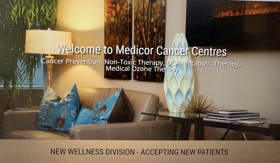 Le site web de la clinique Medicor Cancer Centres de Toronto.