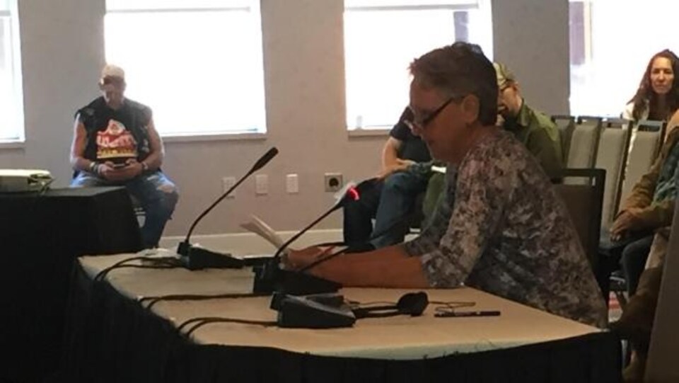 Charlotte LeBlanc a pris la parole lors des consultations publiques au Nouveau-Brunswick sur la légalisation du cannabis à des fins récréatives