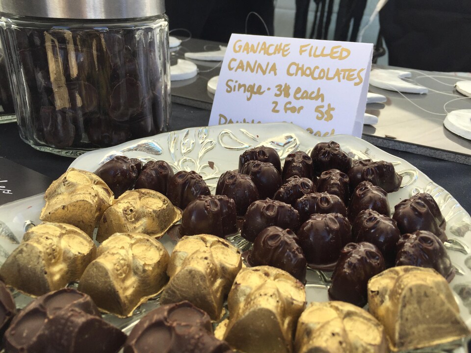 Du chocolat à base de cannabis vendu lors du 4/20 à Vancouver