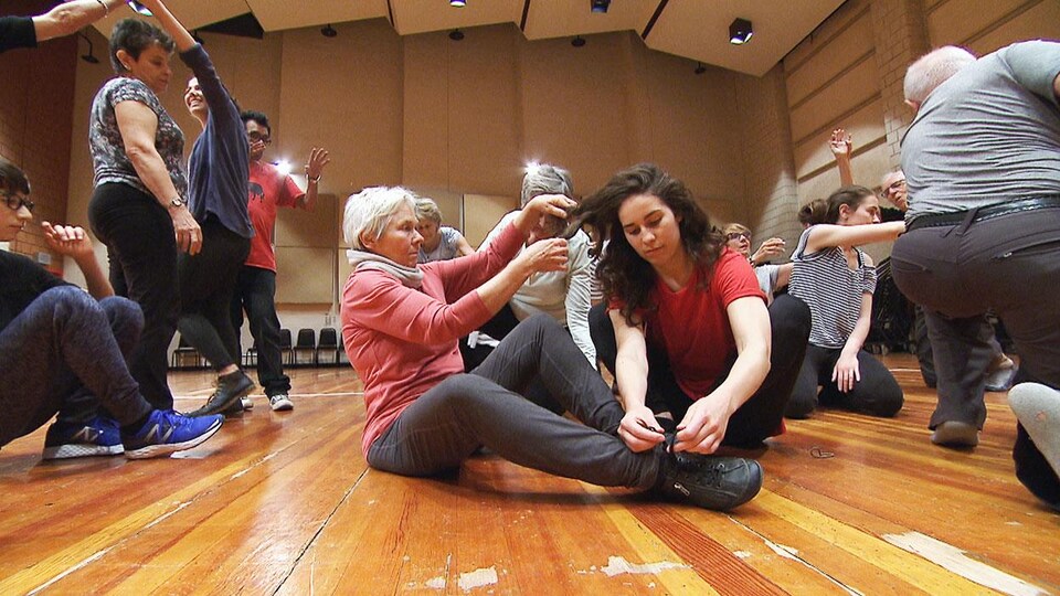 Le spectacle « Danser le printemps » en répétition à Montréal