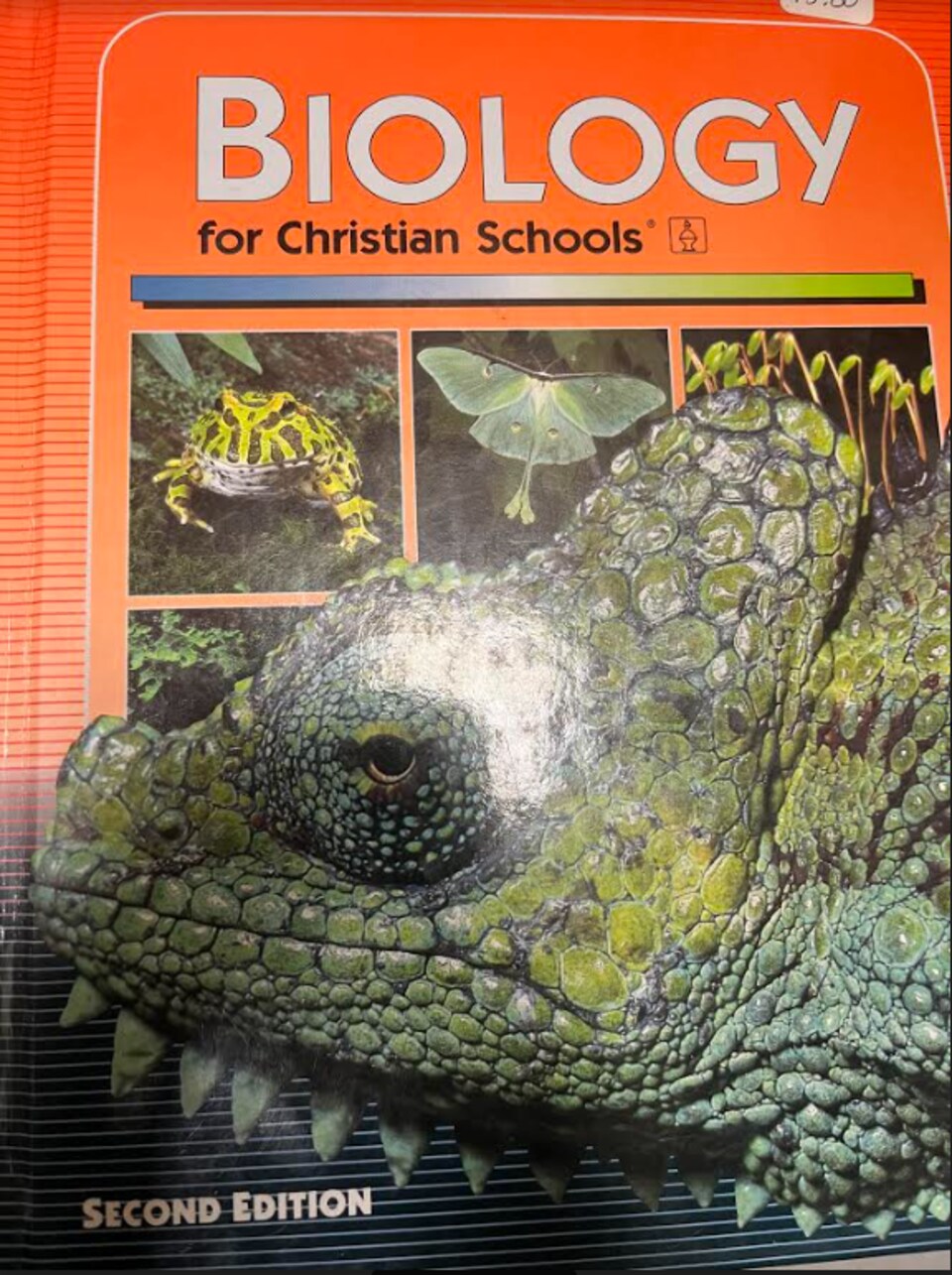 Un livre de biologie utilisé à la Legacy Christian Academy.