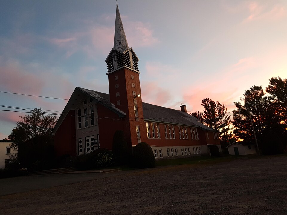 L'église de Martinville, en Estrie, pourrait bientôt changer de vocation. 