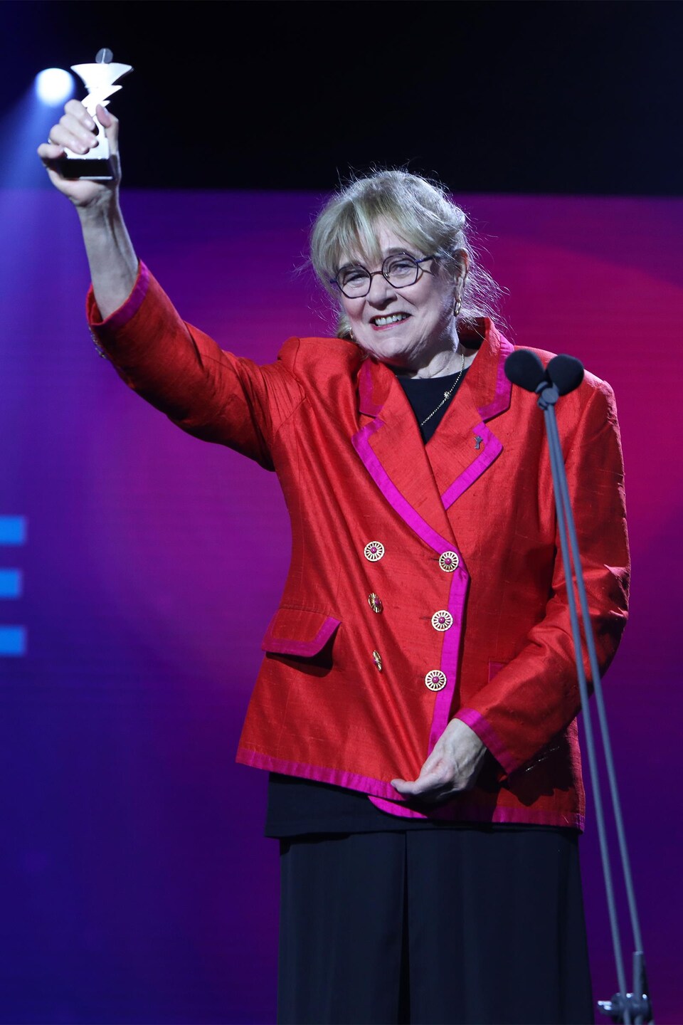Édith Butler, récipiendaire du prix Hommage aux Éloizes 2022. 