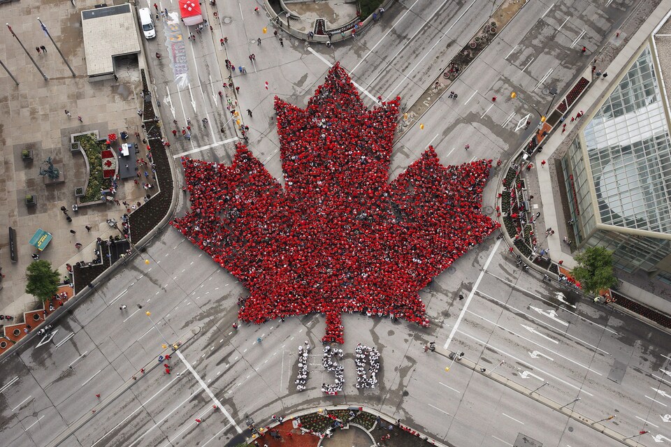 Les citoyens de Winnipeg ont célébré le 150e anniversaire du Canada le 1er juillet.