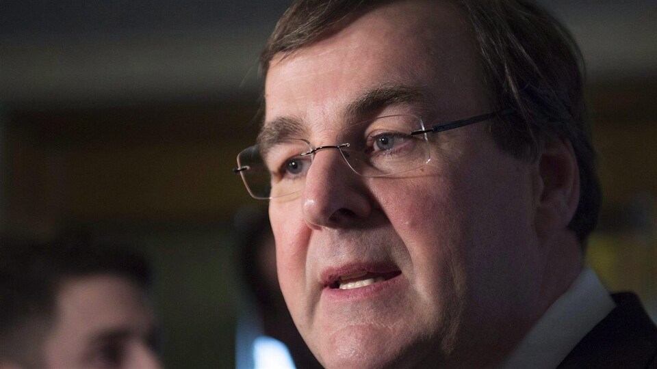 Le ministre de l'Emploi, François Blais