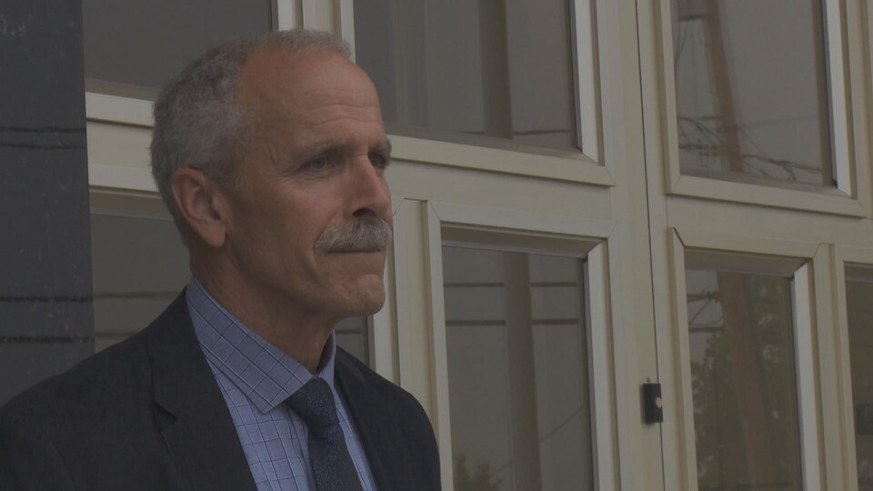 e maire de Ristigouche-Sud-Est, François Boulay, lors de la 2e journée du procès opposant sa municipalité à Gastem.
