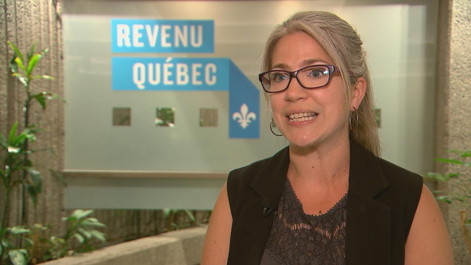 Geneviève Laurier, porte-parole de Revenu Québec