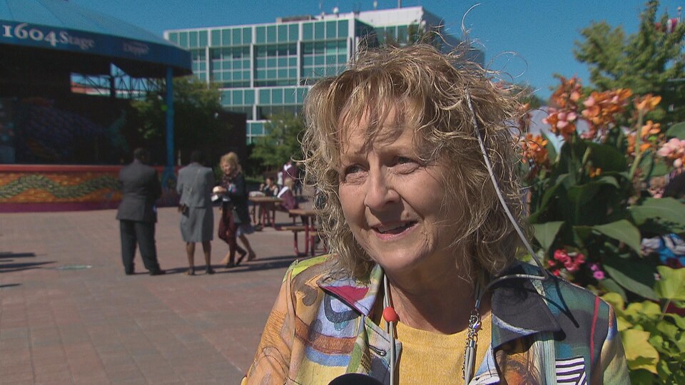 Ghislaine Foulem, présidente du Conseil pour le développement de l'alphabétisme et des compétences des Aldultes du Nouveau-Brunswick CODAC-NB.