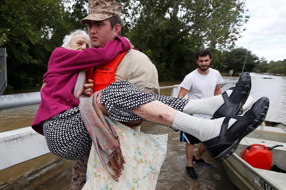 La tempête harvey a forcé l’évacuation de dizaines de milliers de personnes.