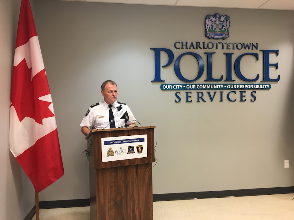 La police a convoqué les médias pour un point de presse, jeudi à Charlottetown.