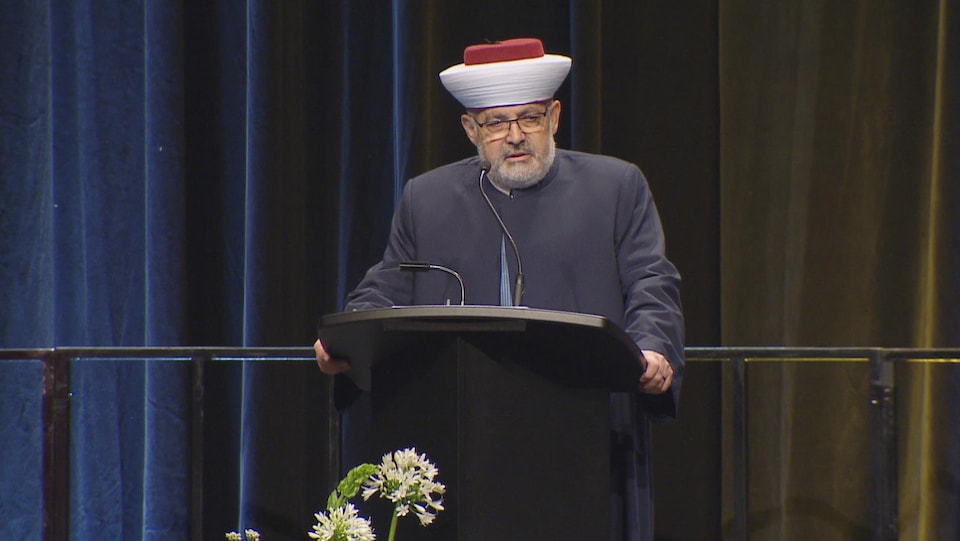 Imam Guillet, porte-parole du Conseil des imams du Québec